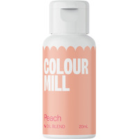 Colour Mill Oil-Based Food Coloring, 20 Milliliters Peach
