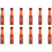 Mexico Lindo Chiltepin Hot Sauce | 14,200 Scoville Level | Traditional Spicy Flavor | 5 Fl Oz Bottles (Pack Of 12)