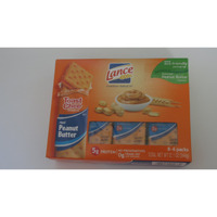 Lance Toast Chee Crackers Peanut Butter - 8 Ct