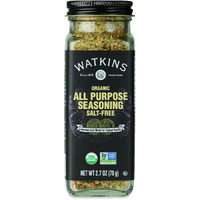 Watkins Organic All Purpose Seasoning Salt Free, 2.7 Ounce, 3-Pack