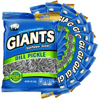 Giants Sunflower Seeds Dill Pickle Flavor, 5-Ounce Bags (Pack Of 12)