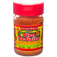 Pico De Gallo's Spicy Chile Salt Seasoning (2 X 4 Oz. Shakers)