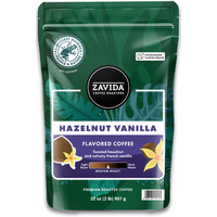 Zavida Hazelnut Vanilla Whole Bean (32 Oz), 32 Ounce, 2 Pound (Pack Of 1)