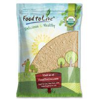 Food To Live Organic Sacha Inchi Powder, 8 Pounds Non-Gmo, Kosher Inca Nut Powder, Raw Vegan Protein Powder, Rich In Omega-3, Bulk