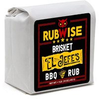 Rubwise Texas Style Bbq Brisket Rub - El Jefe (1Lb) | Bbq Rubs & Spices For Smoking And Grilling | Premium Bbq Seasonings And Rubs With Authentic Texas Spices | Dry Rubs | Great On Brisket, Steaks, Ribs & Burgers