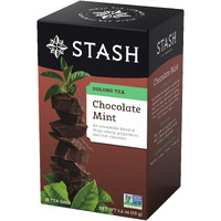 Stash Tea Chocolate Mint Wuyi Oolong Tea - Caffeinated, Non-Gmo Project Verified Premium Tea With No Artificial Ingredients, 18 Count (Pack Of 6) - 108 Bags Total
