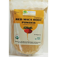 Indus Organics Red Maca Powder, 2 Lb Bag, Gelatanized, Pre-Washed, Premium Quality, Non-Gmo, Freshly Packed