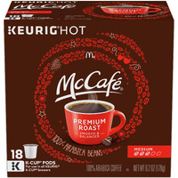 Mccafe Premium Roast Keurig K Cup Coffee Pods (18 Count)