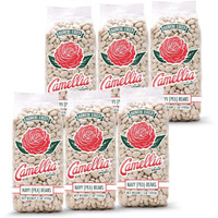 Camellia Brand Dried Navy (Pea) Beans, 1 Pound (6 Pack)