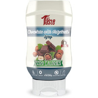 Mrs Taste Sugar Free Chocolate Hazelnut Syrup, Zero Calories, Zero Sodium, Zero Sugar, High Fiber, Keto Friendly, Paleo Friendly, Condiments And Sauces (11 Oz, Chocolate Hazelnut Syrup)