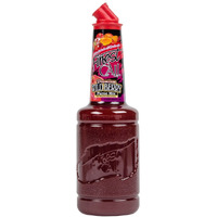 Finest Call Premium Wild Berry Puree Drink Mix, 1 Liter Bottle (33.8 Fl Oz)