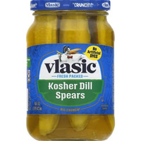 Vlasic Kosher Dill Spear Pickles 16 Oz