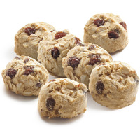 David's Cookies Preformed Frozen Cookie Dough Oatmeal Raisin 80 Count