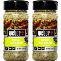 Weber Garlic Parmesan Seasoning 6.6Oz (2 Pack)