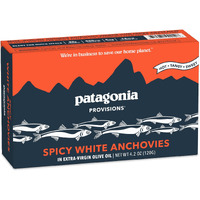 Patagonia Provisions Spicy White Anchovies | Responsibly Sourced In Spain | 22G Protein & Gluten Free | 4.2 Ounce (Pack Of 1)