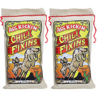 Kickin' Chili Fixins - 2 Pack - Premium Gourmet Gift Made In The Usa - 16Oz. Each
