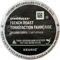 Starbucks French Roast, K-Cup For Keurig Brewers, 60 Count
