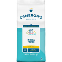 Cameron's Coffee Roasted Ground Coffee Bag, Intense French, 10 Ounce