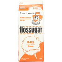 Flossugar Flavour: Orange, Net Wt. 3.25 Lbs