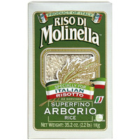 Molinella Italian Arborio Rice, 2.2-Pound Boxes, Pack Of 4