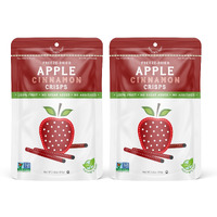Natures Turn Freeze-Dried Fruit Snacks, Apple Cinnamon Crisps, Pack Of 2 (1.2 Oz Each)