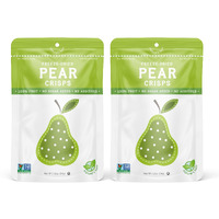 Natures Turn Freeze-Dried Fruit Snacks, Pear Crisps, Pack Of 2 (1.2 Oz Each)