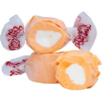 Taffy Town Saltwater Taffy- Tangerine | Gourmet Taffy| Nougat-Style Candy| Soft & Delicious| Sumer Snack Treats| Party Good Candies| 2.5Lbs