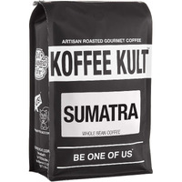 Koffee Kult Sumatra Coffee Beans Dark Roast - Indonesian Fresh Roasted Coffee Beans (Whole Bean, 12Oz)