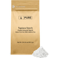 Pure Original Ingredients Tapioca Starch (2 Lb) Gluten-Free, Non-Gmo, Kitchen Staple, Tapioca Flour