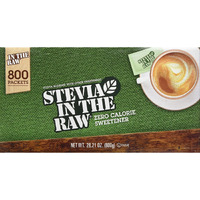 Stevia In The Raw Zero Calorie Sweetener Portion Packets, 800-Count Original
