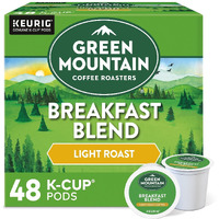 Green Mountain Coffee Roasters Blend, Single-Serve Keurig K-Cup Pods, Light Roast Coffee, 48 Count