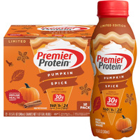 Premier Protein Shake Limited Edition 30G 1G Sugar 24 Vitamins Minerals Nutrients, Pumpkin Spice, 11.5 Fl Oz (Pack Of 12) Artwork Case - Packaging May Vary