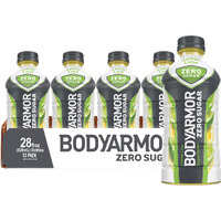 Bodyarmor Zero Sugar Lemon Lime, Sugar Free Sports Drink - Low-Calorie Hydration - Natural Flavors With Potassium Packed Electrolytes, Antioxidants, And B-Vitamins, 28 Fl Oz (Pack Of 12)