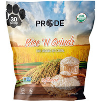 Pride Foods Rice 'N Grinds, 100% Natural Hot Rice Cereal, Unflavored, 30 Servings, 44.4Oz