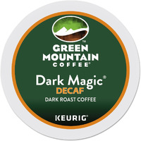 Green Mountain Coffee, Dark Magic Decaf, Single-Serve Keurig K-Cup Pods, Dark Roast, 96 Count (4 Boxes Of 24 Pods)