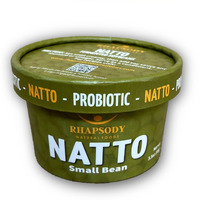 Rhapsody Natural Foods, Small Beannatto, Made In Vermont, Fermented Probiotic Superfood, 3.5 Oz (100G) - Case Of 12 (42Oz)