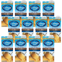 College Inn 100% Natural Chicken Bone Broth, 12 Pack, 32 Oz Carton