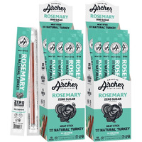 Rosemary Turkey Sticks By Country Archer, 100% Natural, Gluten Free, Keto Snacks, 1 Ounce, 36 Count