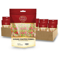 Sugar Coated Fennel Seeds 14 Oz (400G) | Sweet Sauf (Candy) | Mouth Freshener ~ By Spicy World (Pack Of 12)