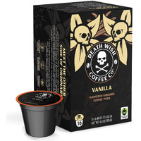 Death Wish Coffee Co. Single Serve Coffee Pods - Vanilla Coffee Pods (10 Count)