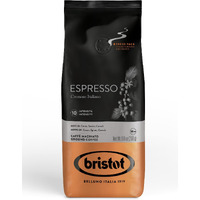 Bristot Espresso Cremoso Italiano Ground Coffee | Italian Espresso | Medium Roast | For Home Espresso Machines | 8.8Oz/250G