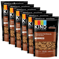 Kind Healthy Grains Clusters, Cinnamon Oat With Flax Seeds, Gluten Free, 11 Ounce (Pack Of 6)