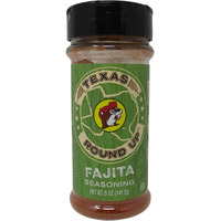 Buc-Ee's Texas Round Up Fajita Seasoning, Gluten Free, One 5 Ounce Shaker Bottle