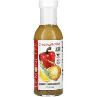 Lemonette Sugar Free, Low Cal, Low Fat Salad Dressing: Mediterranean Variety Pack (3) 12 Oz Bottles - Keto, Gluten Free, Vinegar Free, Dairy Free, Soy Free, Canola Free, Vegan Certified