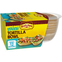 Old El Paso Mini Tortilla Bowls, 144G/5.1 Oz., {Imported From Canada}