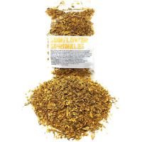 Dried, Natural Sunflower Sprinkles From Germany | Net Weight: 0.52Oz / 15G | Perfect Addition To Any Salad, Snack Or Smoothie Bowl - Sprinkles For Ingredients In Soaps, Candles & Potpourri