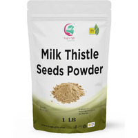 Milk Thistle Seed Powder 1 Lb | Rich In Silymarin | By Yogi's Gift