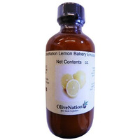 Olivenation Lemon Emulsion For Baking, Water Soluble, Kosher, Gluten Free, Vegan, Pg Free - 4 Ounces