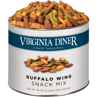 Virginia Diner - Gourmet Buffalo Wing Trail Mix, 36 Ounce Tin Favorite Snacking Bar Mix Sharing Size Savory Treat