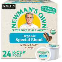 Newman's Own Organics 4050 Newman's Own Special Blend Extra Bold K-Cups, 24/Box